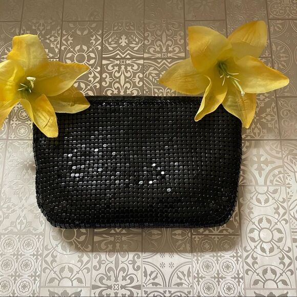Dressy black clutch bag - Picture 1 of 6